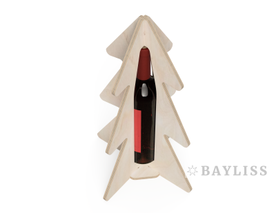 картинка Винная Новогодняя елка подставка для вина 43см от магазина BAYLISS