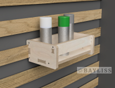 картинка Полка для баллонов и спреев "ФлаконДок 32" от магазина BAYLISS