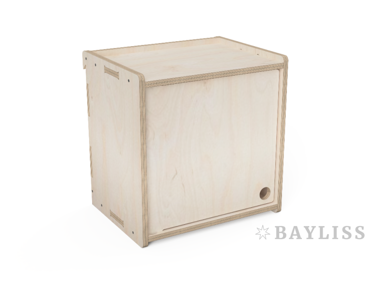 картинка Однодверный шкаф с креплением на французскую планку ДШВ 26х35х36см "ДревоКуб 48"4657840270092 от магазина BAYLISS