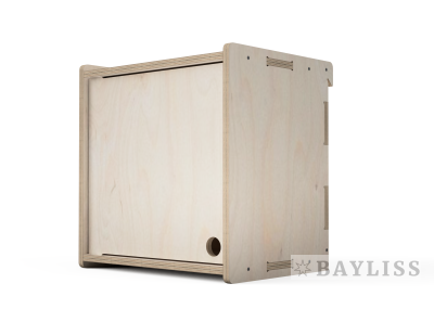 картинка Однодверный шкаф с креплением на французскую планку ДШВ 26х35х36см "ДревоКуб 48"4657840270092 от магазина BAYLISS