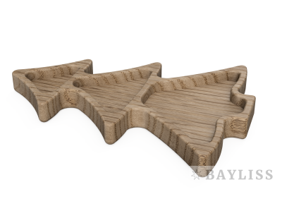 картинка Тарелка в форме елки от магазина BAYLISS