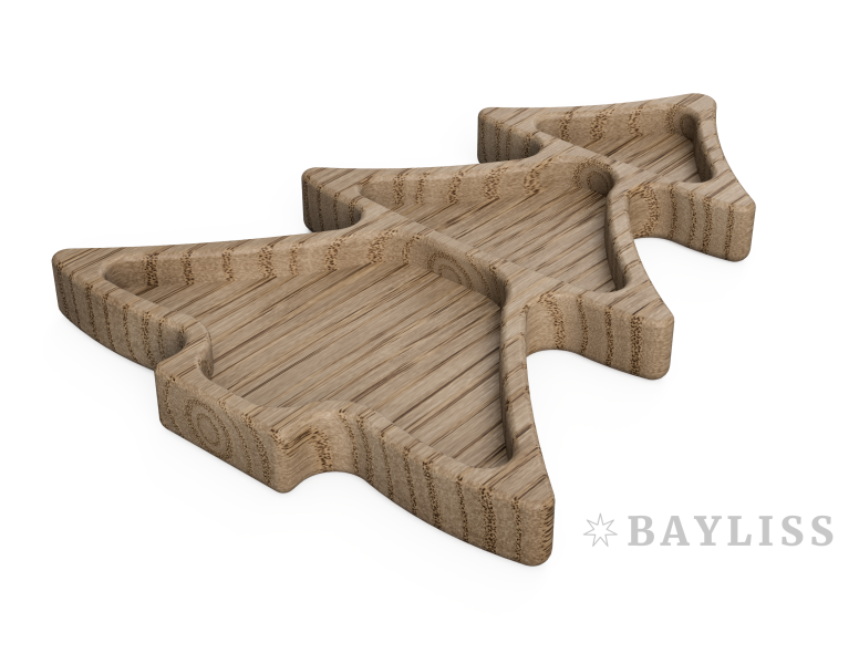 картинка Тарелка в форме елки от магазина BAYLISS