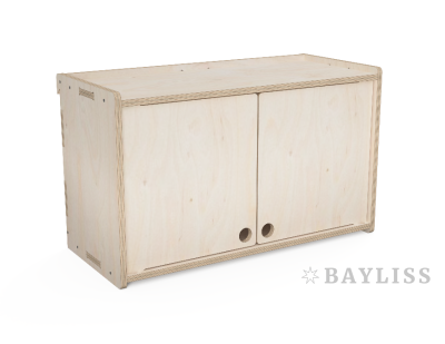 картинка Шкаф с двойной дверью с креплением на французскую планку ДШВ 26х57х36см "ДревоКуб 47"4657840270016 от магазина BAYLISS