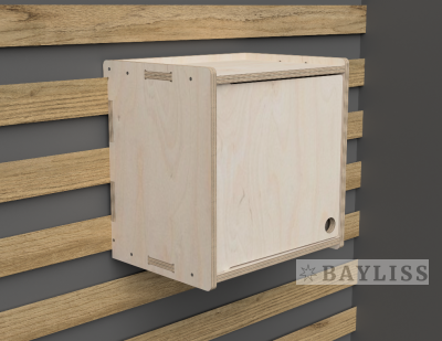 картинка Однодверный шкаф с креплением на французскую планку ДШВ 26х35х36см "ДревоКуб 48"4657840270092 от магазина BAYLISS