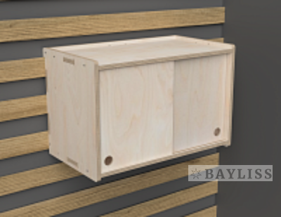 картинка Шкаф с раздвижными дверьми "ДревоКуб 46ф" от магазина BAYLISS