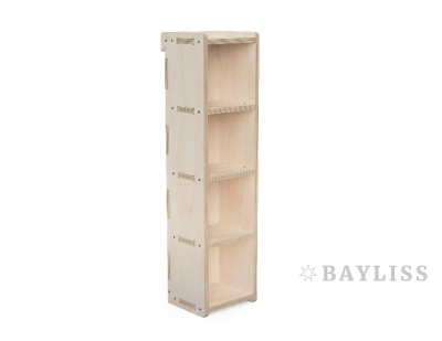 картинка Шкаф открытый настенный "ФанераКрафт-34" от магазина BAYLISS