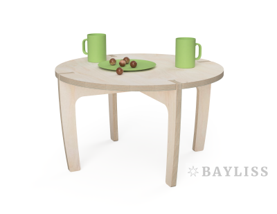 Деревянный журнальный столик