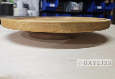 картинка Крутящаяся тарелка из березы "Кружение вкуса" от магазина BAYLISS