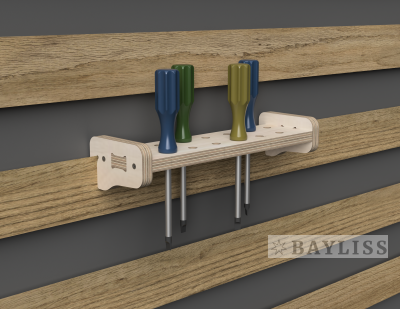 картинка Подставка полка для отверток "Отверхауз 20" от магазина BAYLISS